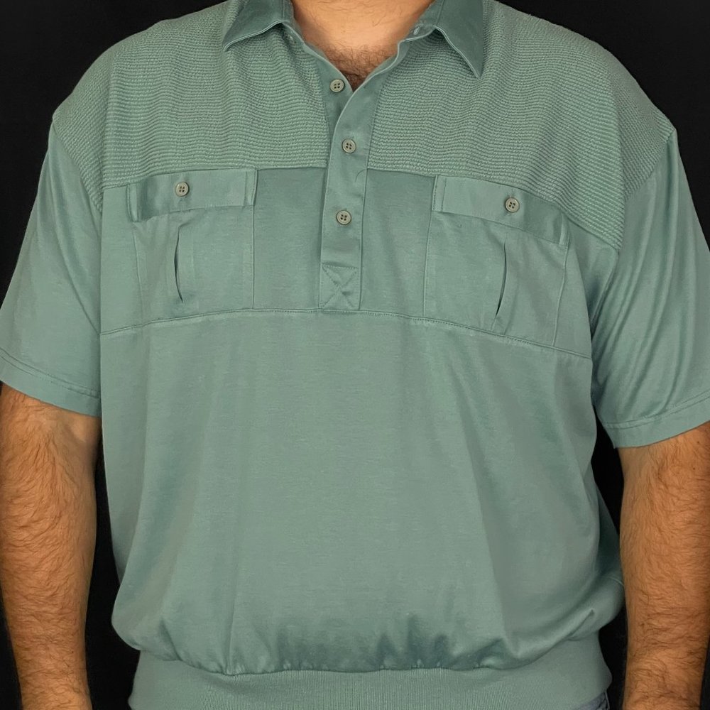 Green Collared shirt Classics by Palmland